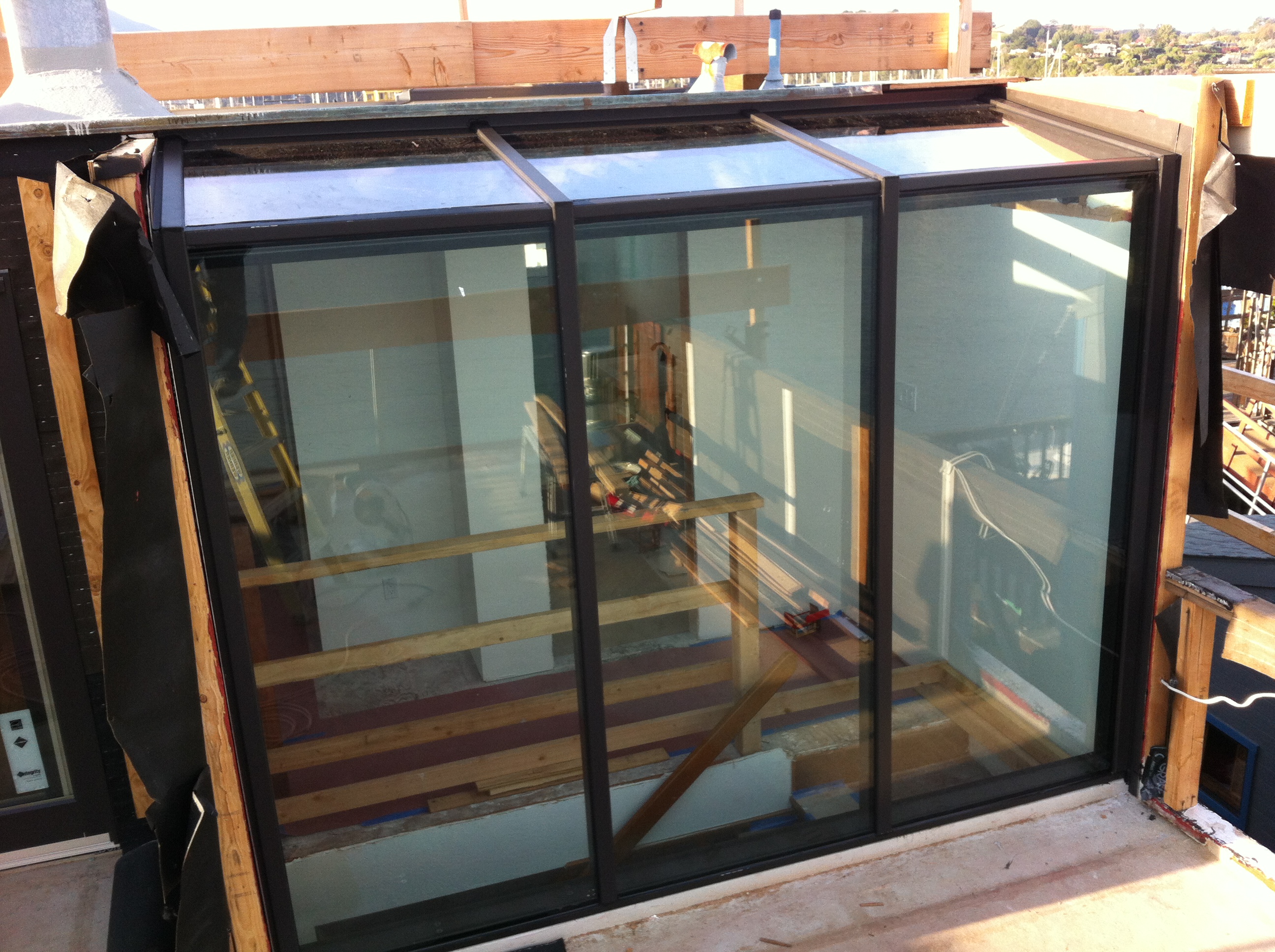 Solarium Installed by Old Town Glass in Sausalito